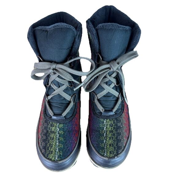 SOREL Women's Size 7 Tivoli II Suede Boot NL2091-010 Faux Fur Lace Up Waterproof - Picture 4 of 11